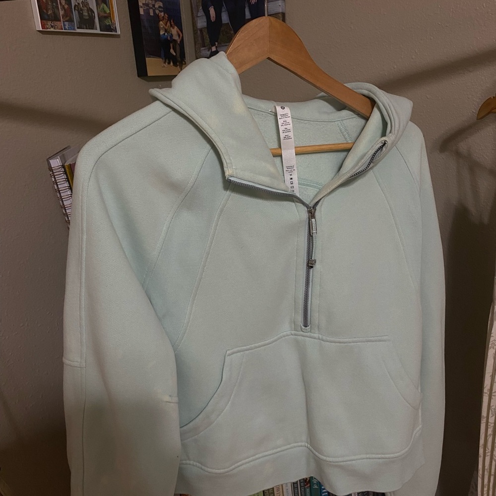 Lululemon over sized scuba half zip